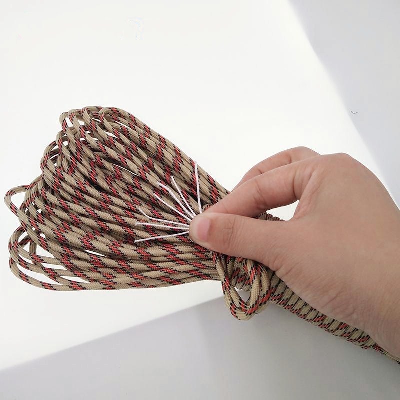 215 Цветов (121-130) Паракорд 550 Парашютный шнур Ремешок Ranta Mil SPEC Тип III 7 Strand 100FT Кемпинг Рыбалка Выживание Оборудование для выживания