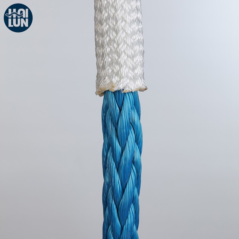 12 UHMWPE / HMPE веревка тяги