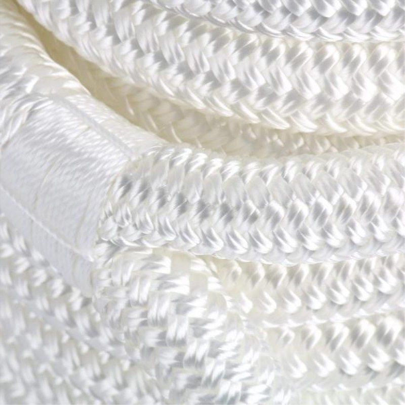 3/4 дюйма 25-футовый двойной двухплетенный нейлоновый док-линия для док-ленты.