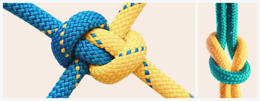 Красочная нейлоновая причальная веревка Polyamide веревка