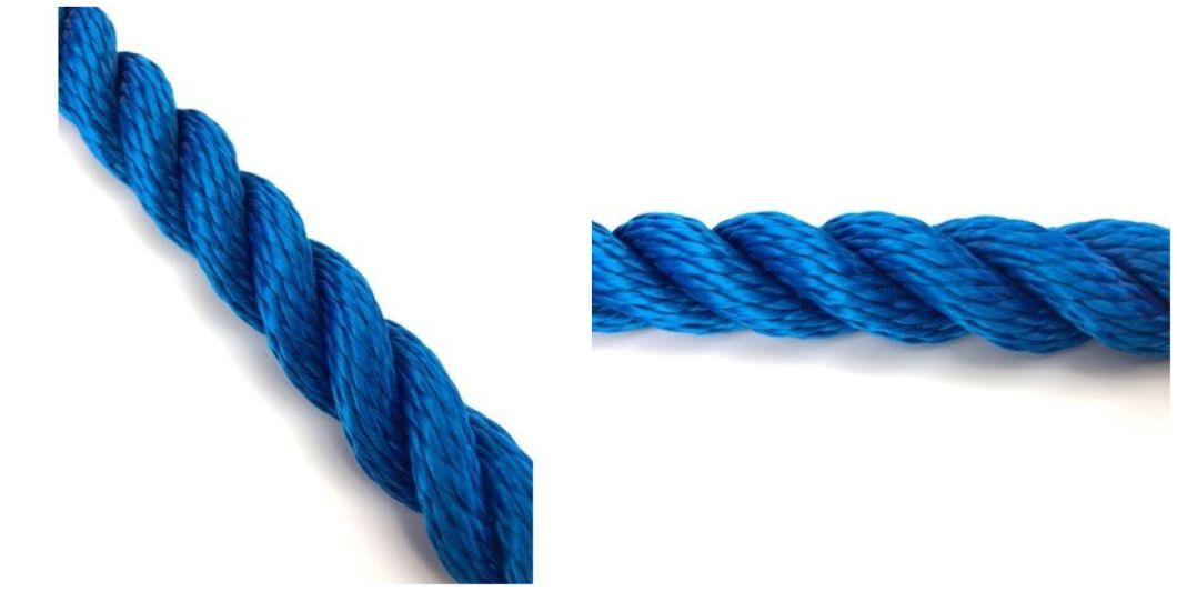 3 прядью 16 мм Royal Blue Softline многофиламентная веревка