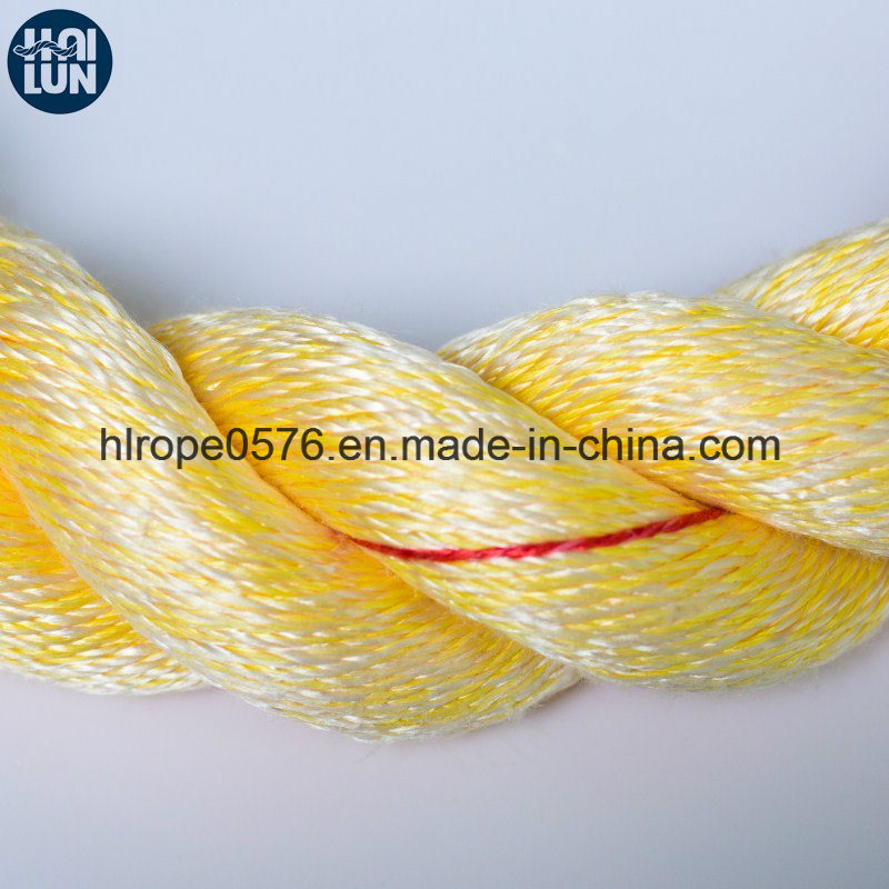 Смешанный PP & Polyester причал и буксировка веревки