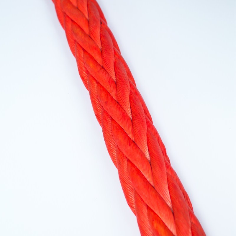 12股股线合成uhmwpe / hmpe hmwpe绳索绞盘绳索绳索近海